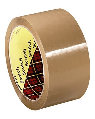 Scotch (R) Performance Box Sealing Tape 371 Tan