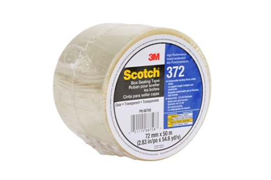 Scotch(R) High Performance Box Sealing Tape 372 72 mm x 50 m
