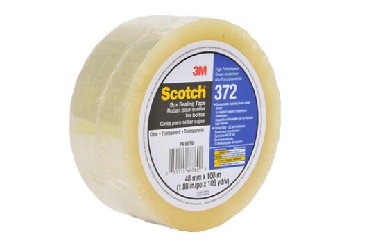 Scotch(R) High Performance Box Sealing Tape 372 48 mm x 100 m