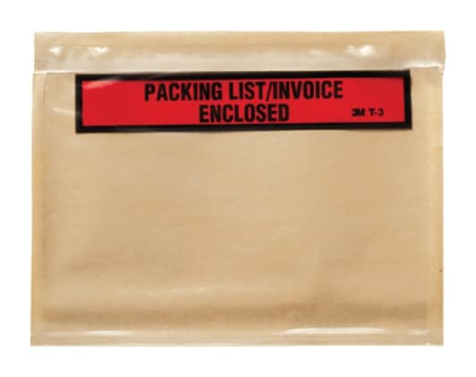 3M(TM) Top Print Packing List Envelope PLE-T3