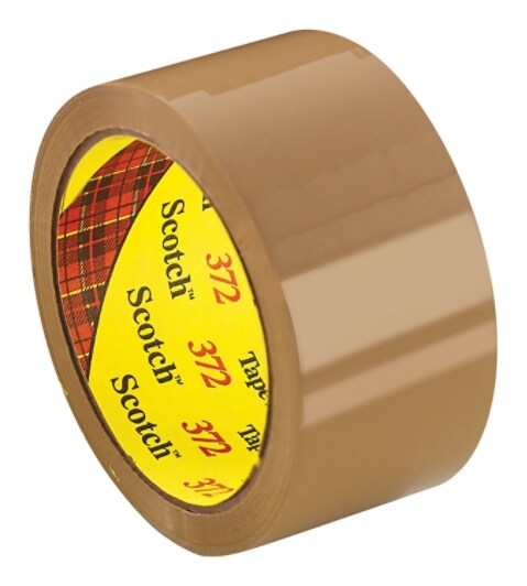 Scotch(R) High Performance Box Sealing Tape 372 Clear