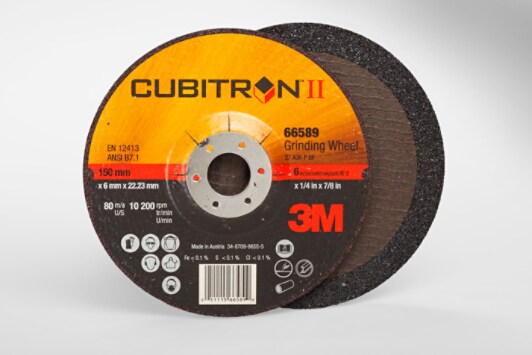 3M(TM) Cubitron(TM) II DCGW T27,(66589) 6x1/4x7/8in