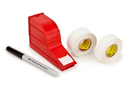 3M(TM) Scotchcode(TM) Write-On Tape Dispenser, Refills, Pen