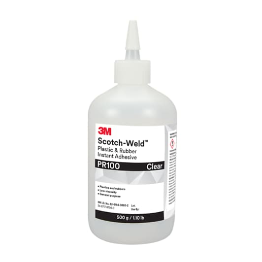 3M™ Scotch-Weld™ Plastic & Rubber Instant Adhesive PR100, 1 lb