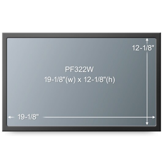 PF322W 22.0 Widescreen Framed Privacy Filter