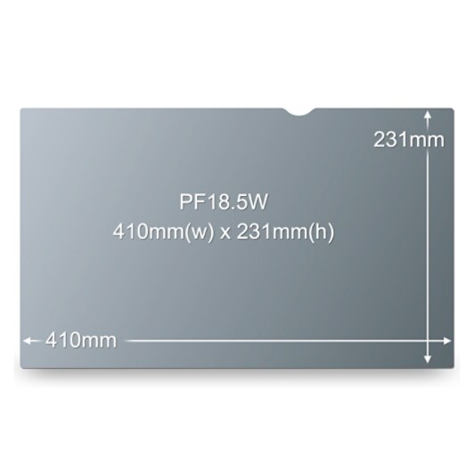 PF18.5 Widescreen Privacy Filter