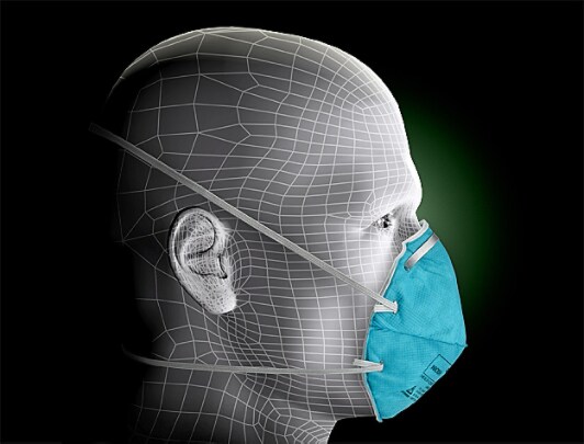 3M(TM) Health Care Particulate Respirator and Surgical Mask 1860