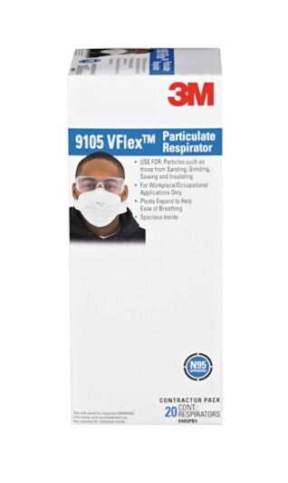 3M(TM) TEKK Protection(TM) Vflex(TM) Particulate Respirator