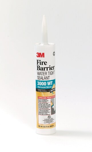 3M(TM) Fire Barrier Water Tight Silicone Sealant 3000 WT