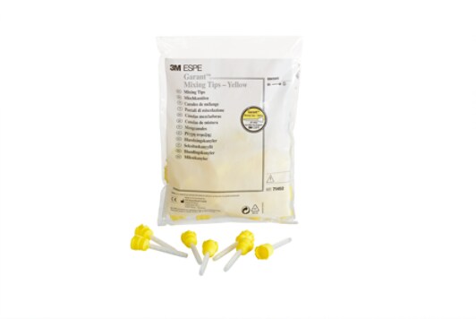 Garant VPS Mixing Tips, Yellow, 71452