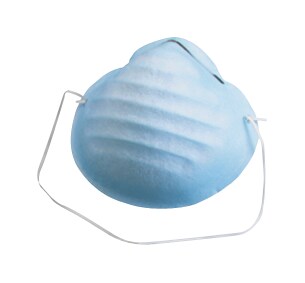 Fluid Resistant Molded Face Masks - Blue, 1942FB