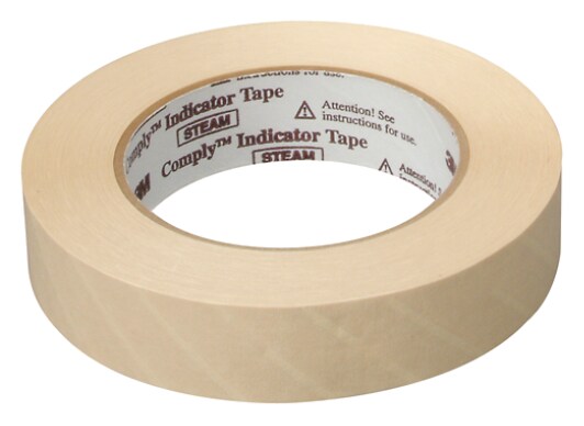 Autoclave Steam Indicator Tape - Bxd 1� x 60yds, 1222C
