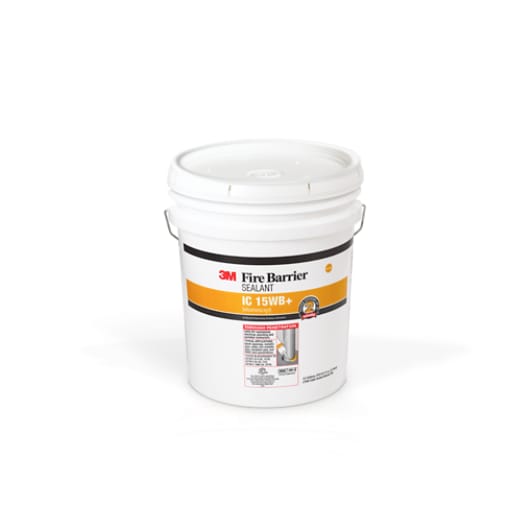 3M(TM) Fire Barrier Sealant IC 15WBpls 4pt5 gal pail