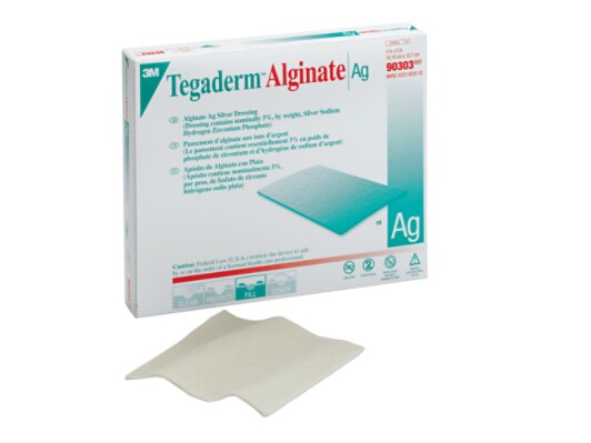 Alginate Ag Silver Dressing 90303 4x5
