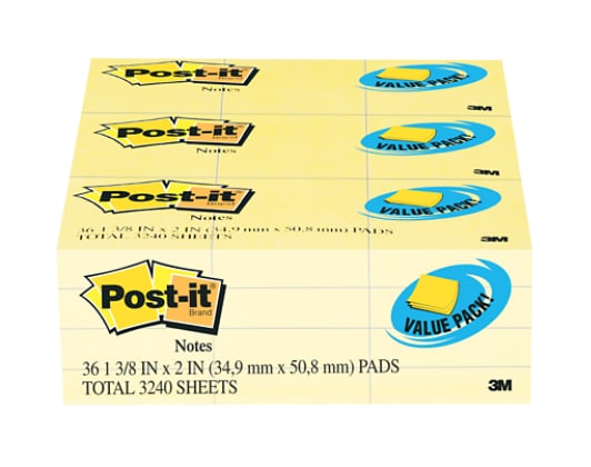 653-36VAD90 Post-It Value Pack