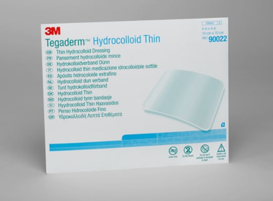 Tegaderm Hydrocolloid Thin Dressing, 90022