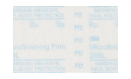 3M(TM) Microfinishing Film Type D 268L, 9 Micron