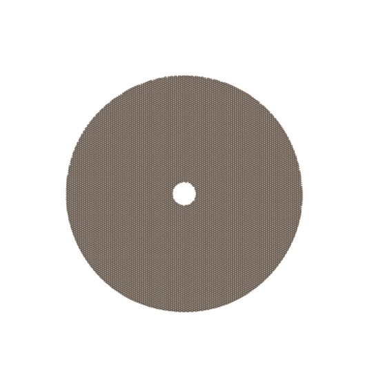 3M(TM) Flex Diamond HD QRS Cloth Disc 6022J, Pat 18, 4 in