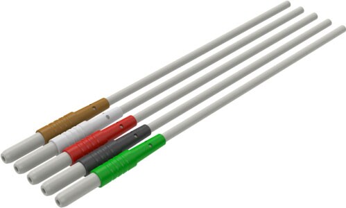 Yokemate LeadWire System, 5-Lead (LA/RA/RL/LL/C) WH,GR,BR,R,BK
