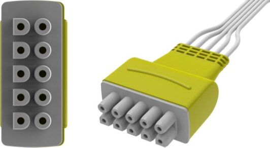 Yokemate LeadWire System 3-Lead Disposable SRC GE Grp YMDLW5SGES