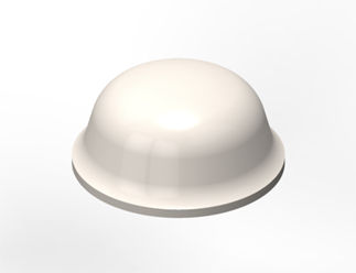 3M(TM) Bumpon(TM) SJxx03 White