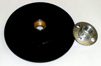 3M Disc Pad Hub And Retainer Nut PN28417, 4-1/2 in x M14-2 Int.