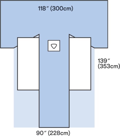Steri Drape-Hip Drape 9055 illustration