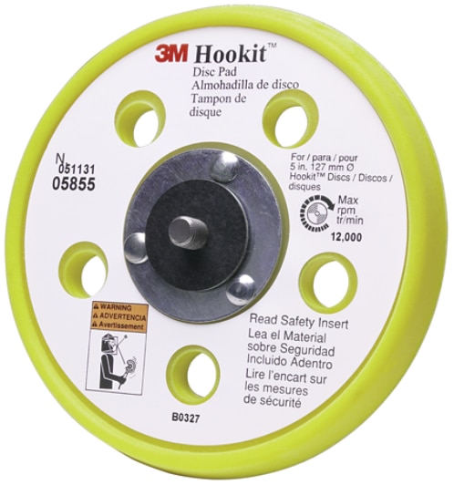 3M(TM) Hookit(TM) Low Profile Backup Pad Dust Free 05855