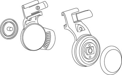 Pivot mechanism for Speedglas 9100 headband
