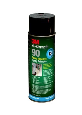 3M(TM) Hi- Strength 90 aerosol adhesive Inverted