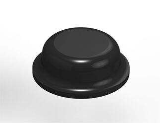3M(TM) Bumpon(TM) SJxx76 Black