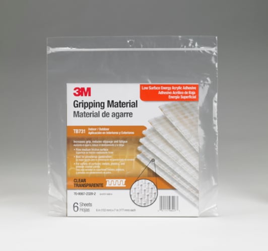 3M(TM) Gripping Material, Trial Bag TB731 Sheet