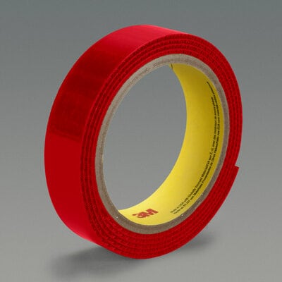 3M(TM) Hook and Loop, SJ3401 - SJ3402, Red