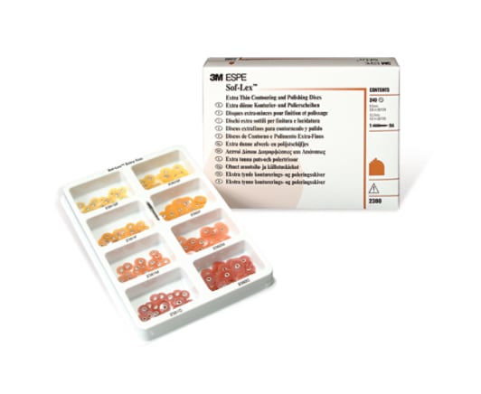 Sof-lex Extra Thin Contouring and polishing Kit, 2380