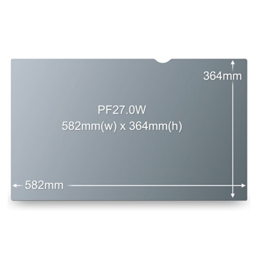 PF27.0 Widescreen Privacy Filter