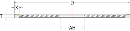 3M(TM) Cut-Off Wheels Shape - 1A1R Graphic