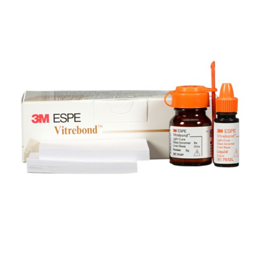 Vitrebond Light Cure Glass Ionomer Liner/Base, 7510