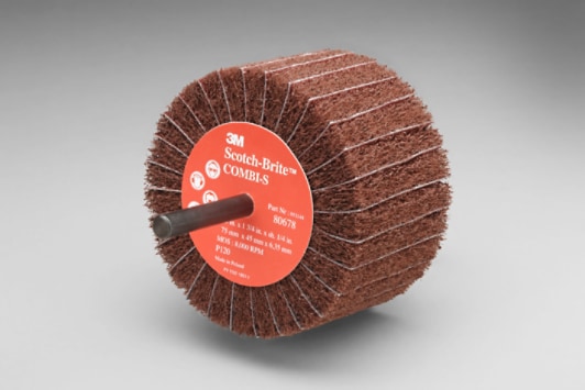 3M(TM) Combi-S Wheel, 3 in x 1-3/4 in x 1/4 in