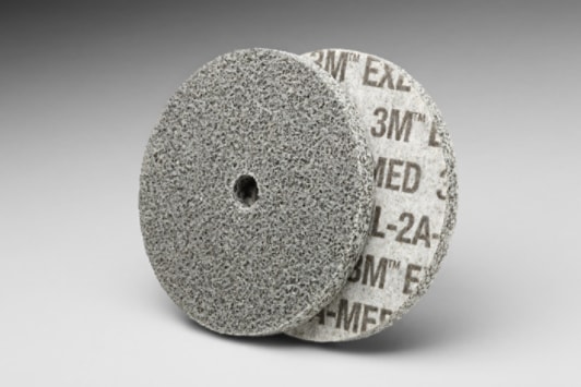 Scotch-Brite(TM) EXL Unitized Wheel, 3in x 1/4in x 3/8in 2AMED