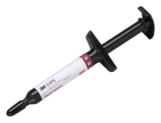 RelyX Veneer Cement Syringe - A5/Dark, 7614A5