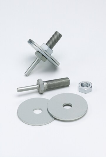 3M(TM) Unitized Wheel Mandrel 934, 3-1/16 in x 1/4 in x 2-1/2 in