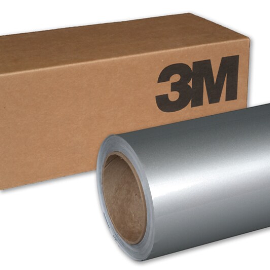 3M(TM) Scotchprint(R) Wrap Film 1080-G120 Gloss White Aluminum
