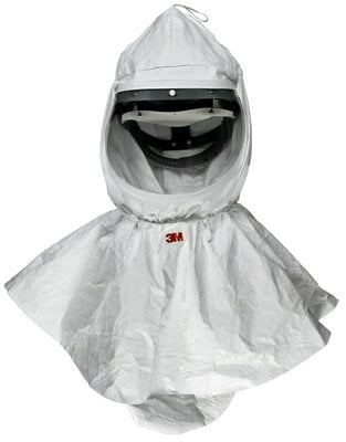 3M(TM) Hood H-410-10/07037(AAD), with Collar, Tychem(R) QC