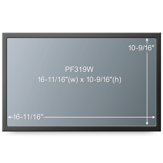 PF319W 19.0 Widescreen Framed Privacy Filter