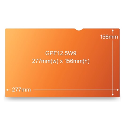 GPF12.5W9 Widescreen Privacy Filter