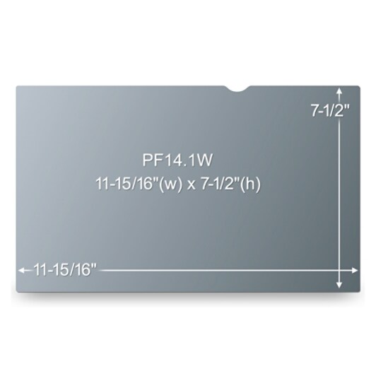 PF14.1 Widescreen Privacy Filter