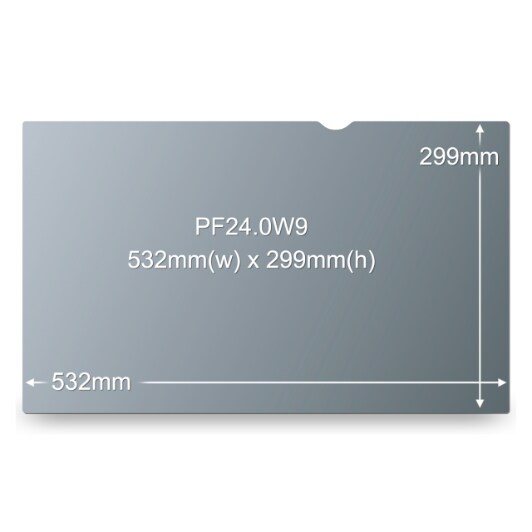 PF24.0W9  Widescreen Privacy Filter