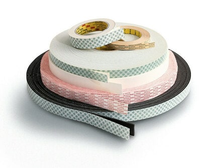3M(TM)Double Coated Foam Tape rolls image.