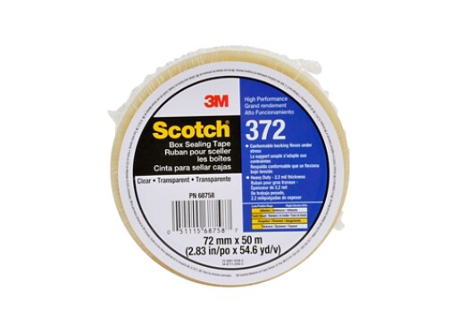 Scotch(R) High Performance Box Sealing Tape 372 72 mm x 50 m