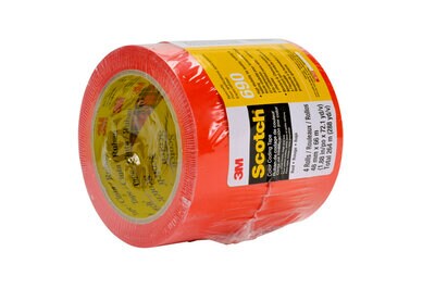 Scotch(R) Color Coding Tape 690 Red, 24 mm x 66 m